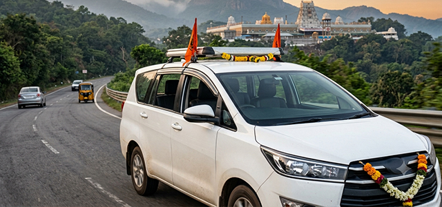 Pilgrimage trip cab services